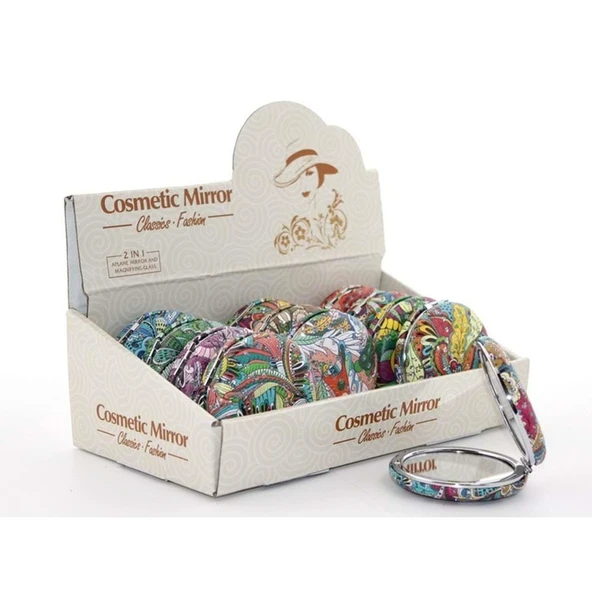 Yuvarlak Taşlı Ayna Kalın ürün görseli