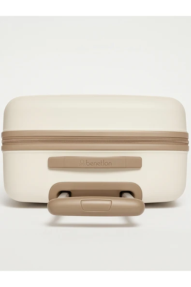 UNİSEX KABİN BOY VALİZ 14BNT8001-03-BEJ - Resim 5