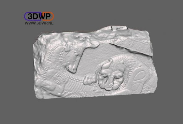 Asur Relief 3D Scan Plastik Aparat