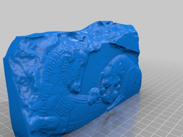 Asur Relief 3D Scan Plastik Aparat - Resim 3