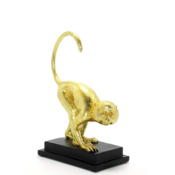 Polyester Tekli Maymun Biblo Dekoratif Hediyelik ürün görseli 1