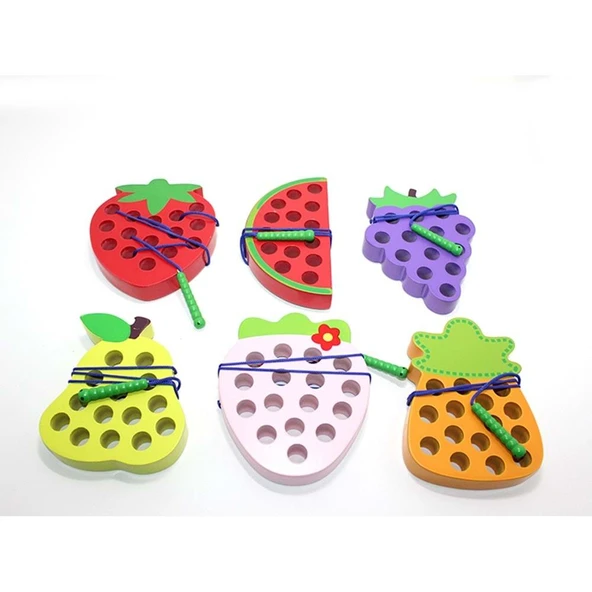 Eğitici İp Geçirme Oyunu ürün görseli 1