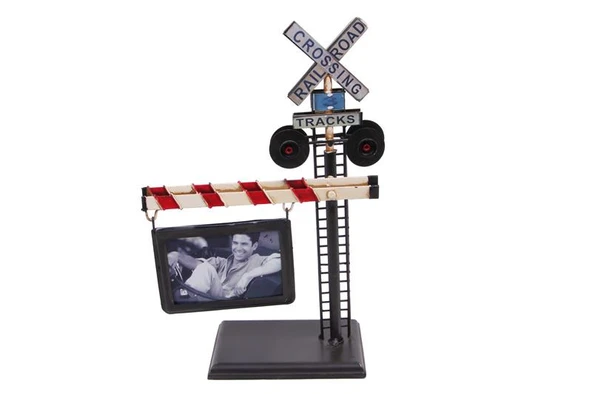 Dekoratif Metal Çerçeve Yön Levhası Vintage Hediyelik - Resim 3