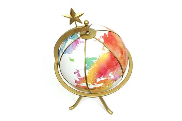 Dünya Küre Yerküre Ayaklı Dekoratif Hediyelik ürün görseli 1