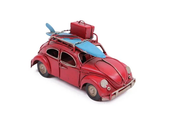 Dekoratif Metal Araba Vintage Ev Ofis Hediyelik ürün görseli 1