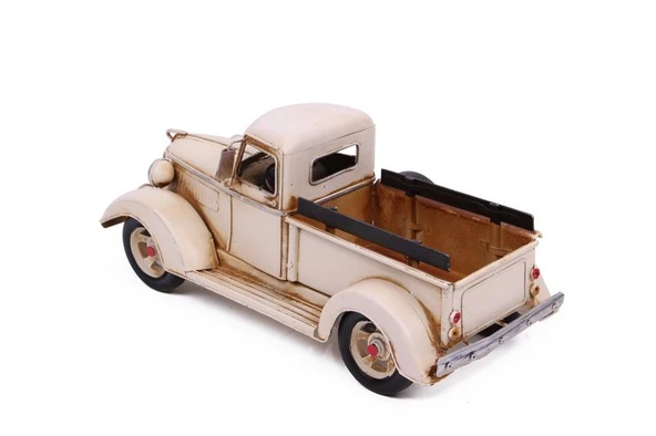 Dekoratif Metal Nostaljik Kamyon Vintage Masaüstü Dekoratif Hediyelik - Resim 4