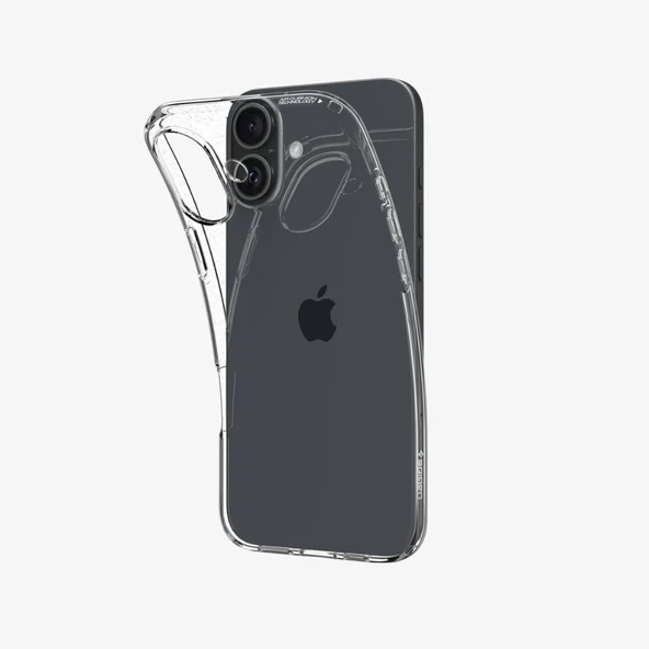Spigen iPhone 16 Plus ile Uyumlu Kılıf Crystal Flex Space Crystal - Resim 2