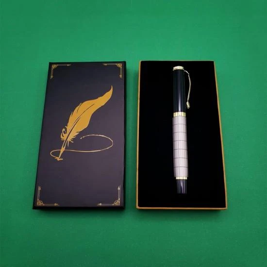 Kutulu Metal Roller Kalem Dekoratif Hediyelik ürün görseli 1