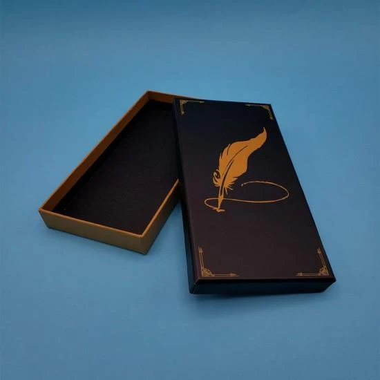 Kalem Kutusu Siyah Tüylü Kalem Tasarımlı Dekoratif Hediyelik ürün görseli 1