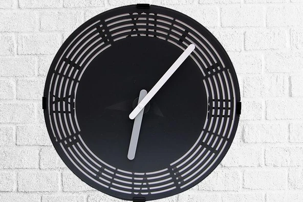 Saat Hareketli Roma Rakamlı Duvar Saati Dekoratif Hediyelik ürün görseli 1