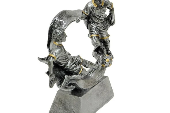 Biblo 2 Futbolcu Dekoratif Hediyelik - Resim 4