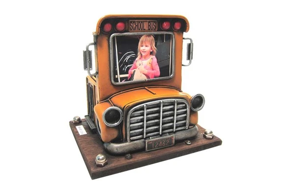 Dekoratif Metal Kalemlik Çerçeveli Kamyon Temalı Hediyelik ürün görseli 1