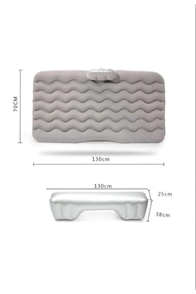 Araç İçi Şişme Yatak – Seyahat ve Konforlu Yolculuk Aleti - 3
