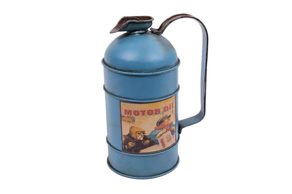 Dekoratif Metal Yakıt Bidonu Kumbaralı Vintage Hediyelik ürün görseli 1
