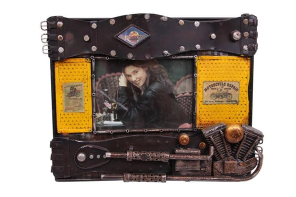 Dekoratif Metal Çerçeve Vintage Dekoratif Ev Ofis Hediyelik ürün görseli 1