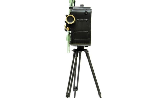 Ayaklı Kamera Tripod Model Vintage Dekoratif Hediyelik - 4