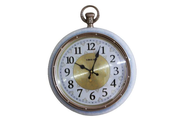 Yuvarlak Duvar Saati Sarkaçlı ürün görseli 1