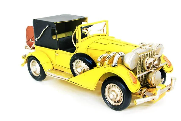 Dekoratif Metal Araba Biblo Ev Ofis Hediyelik ürün görseli 1