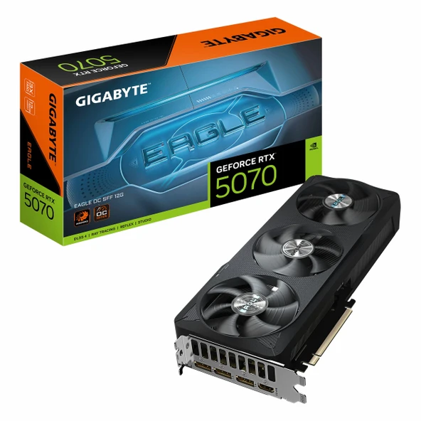 Gigabyte Eagle SFF GeForce RTX 5070 12GB GDDR7 192Bit HDMI/DP Ekran Kartı ürün görseli 1