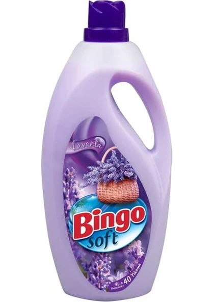 Bingo Soft Lavanta Rüzgarı Çamaşır Yumuşatıcısı 3L