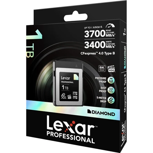 Lexar 1TB CFexpress DIAMOND Serisi 3700Mb/s Type B Hafıza Kartı - Resim 8