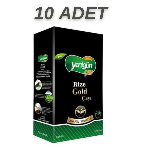 YENİGÜN RİZE GOLD ÇAYI 1000 GR x 10 ADET