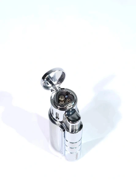 AlsepeteAvm 3 Torch Puro Çakmak Gümüş PCM0835 - 4