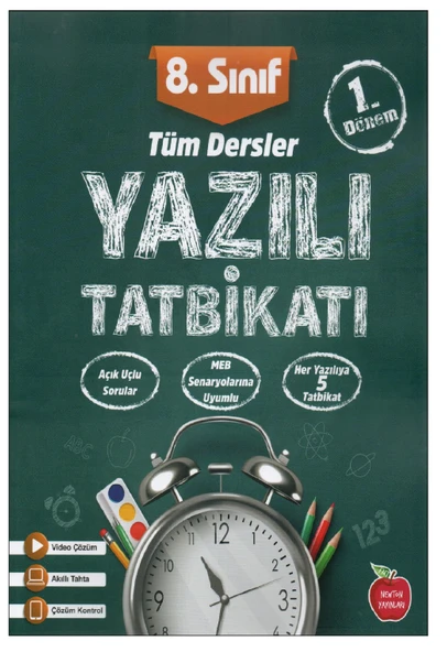Newton Yayınları 8. Sınıf Tüm Dersler Yazılı Tatbikatı ürün görseli