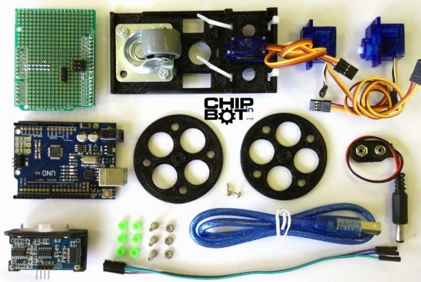Chip N Bot V1.0 Plastik Aparat - 1