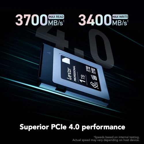 Lexar 1TB CFexpress DIAMOND Serisi 3700Mb/s Type B Hafıza Kartı - Resim 6