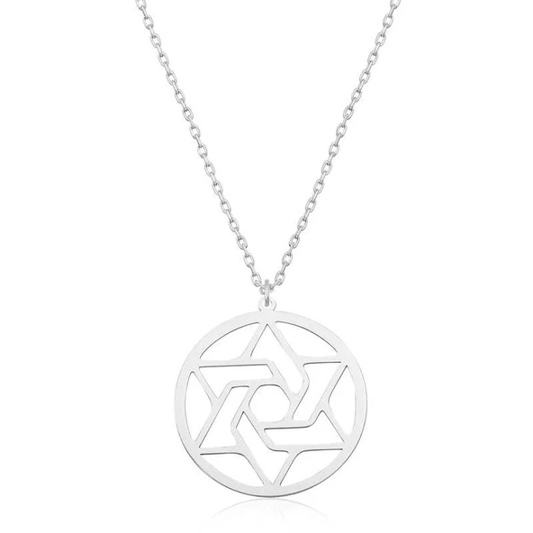 925 Ayar Gümüş Çember Kadın Gümüş Kolye ürün görseli 1