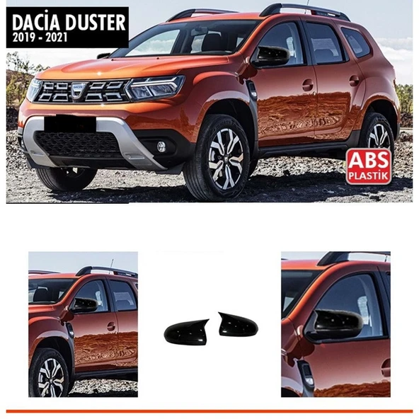 Dacia Duster 2 / 2018 Sonrası  Batman Yarasa Ayna Kapağı ürün görseli