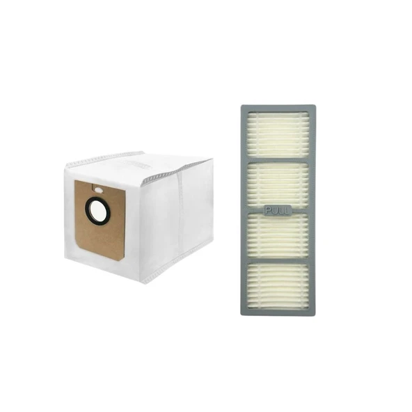 Philips HomeRun 7000 Serisi Aqua XU7100 Robot Süpürge Toz Torbası, Hepa Filtre Seti ürün görseli 1