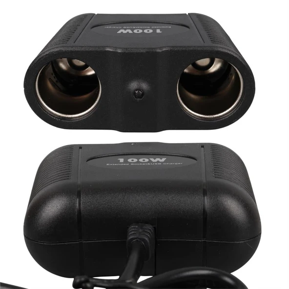 Olesson 1642 12-24V 100 Watt 2'Li Araç Çakmak Çoklayıcı - 5