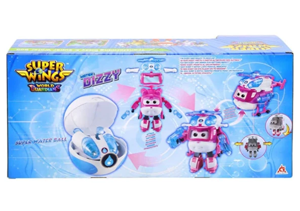 Harika Kanatlar Dönüşen Dizy ve Super Water Ball - 5