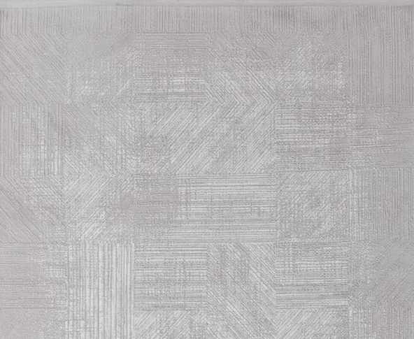 Gabardin Halı Moss 5004 Gri Kemik Serisi Triko Akrilik Salon Oturma Yatak Odası Halısı - Resim 2