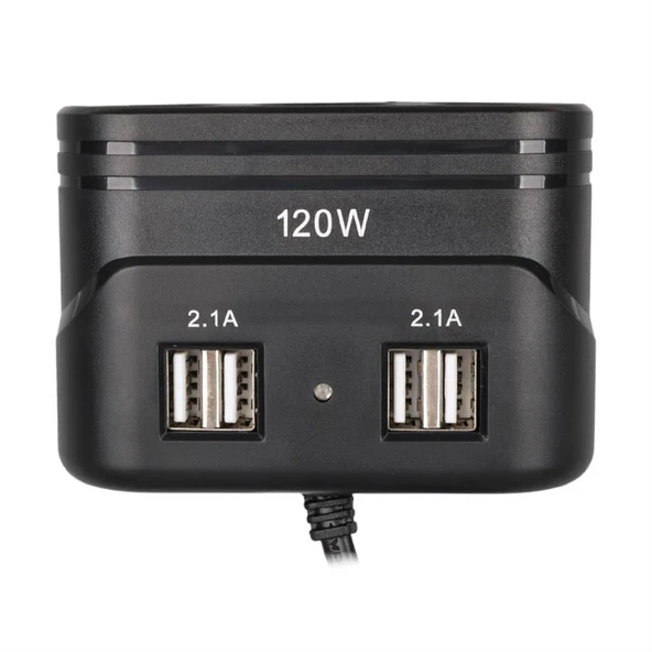 Olesson 1678 12-24V 120 Watt 3'Lü Araç Çakmak Çoklayıcı - 3