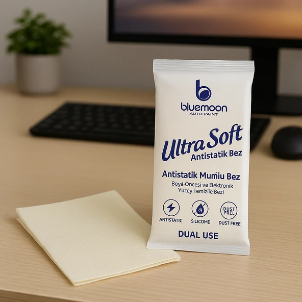 30x80 cm Ultra Soft Antistatik Mumlu Bez Boya Öncesi ve Elektronik Yüzey Temizlik Bezi - Resim 4