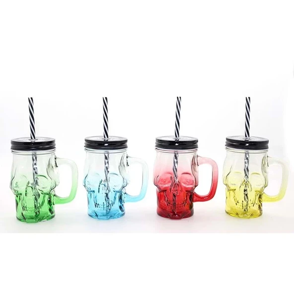 1 Adet Kurukafa Cam Kupa Bardak ürün görseli