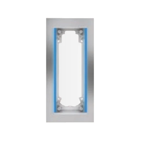 AUDIO DEKORATİF SIVA ALTI ARA KASA ALÜMİNYUM GRİ (MAVİ IŞIKLI) ürün görseli