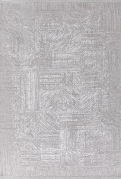 Gabardin Halı Moss 5004 Gri Kemik Serisi Triko Akrilik Salon Oturma Yatak Odası Halısı ürün görseli 1