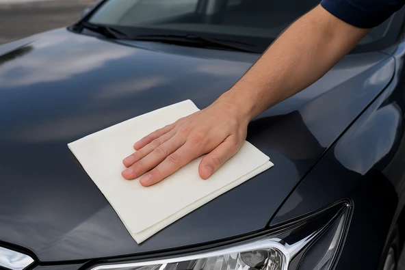 30x80 cm Ultra Soft Antistatik Mumlu Bez Boya Öncesi ve Elektronik Yüzey Temizlik Bezi - Resim 3