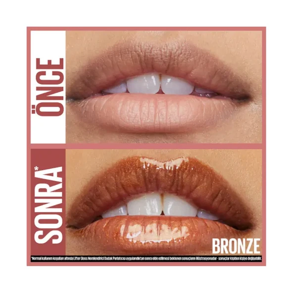 Maybelline New York Lifter Gloss Nemlendirici Dudak Parlatıcısı - 018 Bronze - 3