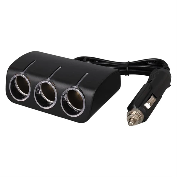 Olesson 1521 12-24V 120 Watt 3'LÜ Araç Çakmak Çoklayıcı - 3