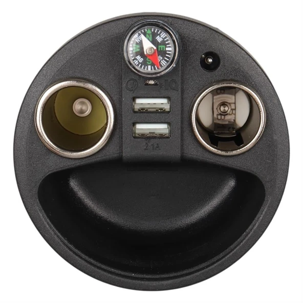 Olesson 1640 12-24V 120 Watt 2'Li Araç Çakmak Çoklayıcı - 3