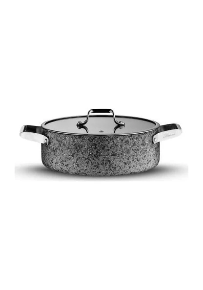Brioni Stone-H 22 cm Basık Tencere - 1