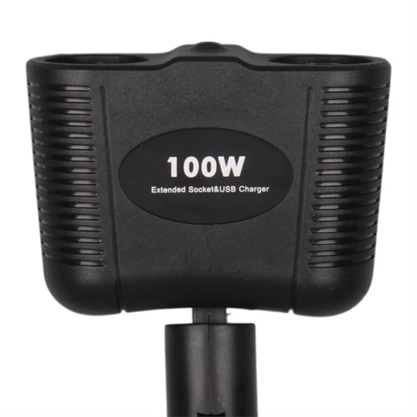 Olesson 1643 12-24V 100 Watt 2'Li Araç Çakmak Çoklayıcı - 3