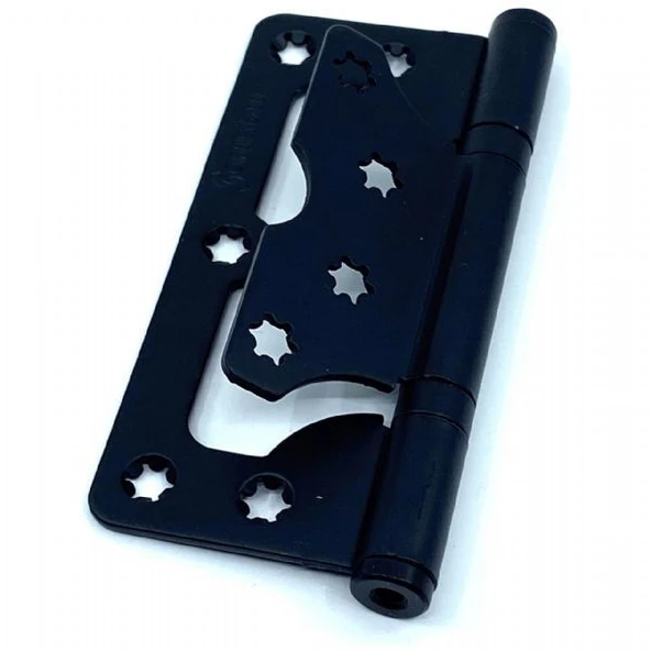 Sofuoğlu 10 cm kelebek çelik yönsüz SİYAH kapı menteşesi ürün görseli 1