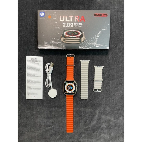 T10 ULTRA AKILLI SAAT 49MM - Resim 3