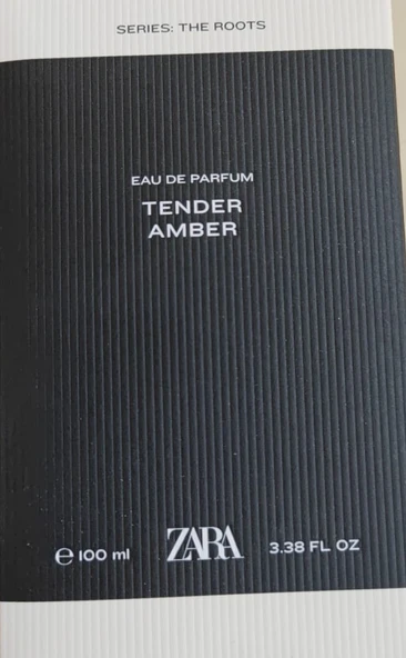 ZARA TENDER AMBER EDP 100 ML - Resim 6